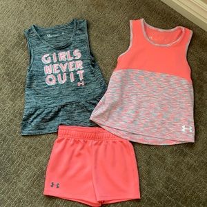Girls Under Armour 3 Piece Set